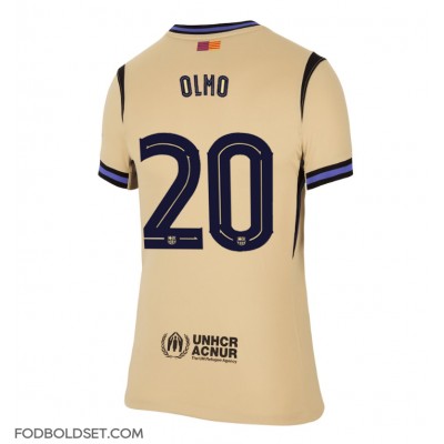 Barcelona Dani Olmo #20 Udebanetrøje Dame 2025-26 Kortærmet Barcelona Dani Olmo #20 Udebanetrøje Dame 2025-26 Kortærmet